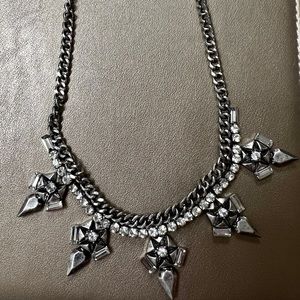 Fun silver necklace